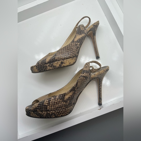 Jimmy Choo Python heels - Picture 4 of 12